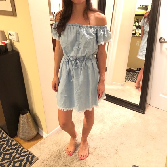 B.B. DAKOTA summer denim dress - Picture 2 of 2